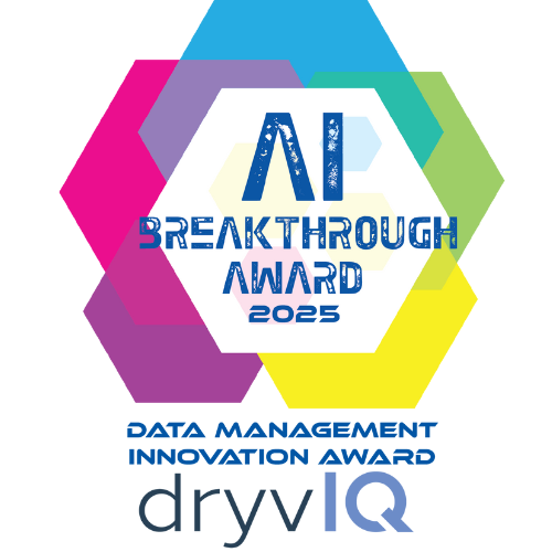 DryvIQ AI Breakthrough Award Data Management 2025