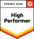 G2 Badge Spring 2026 Cloud Migration High Performer DryvIQ