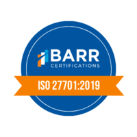 DryvIQ BARR Certification ISO 27701-2019 Compliant Badge