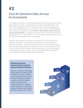 6 Practices to Significantly Reduce Data Risk, Costs, and Time for Mergers and Acquisitions - Page 3